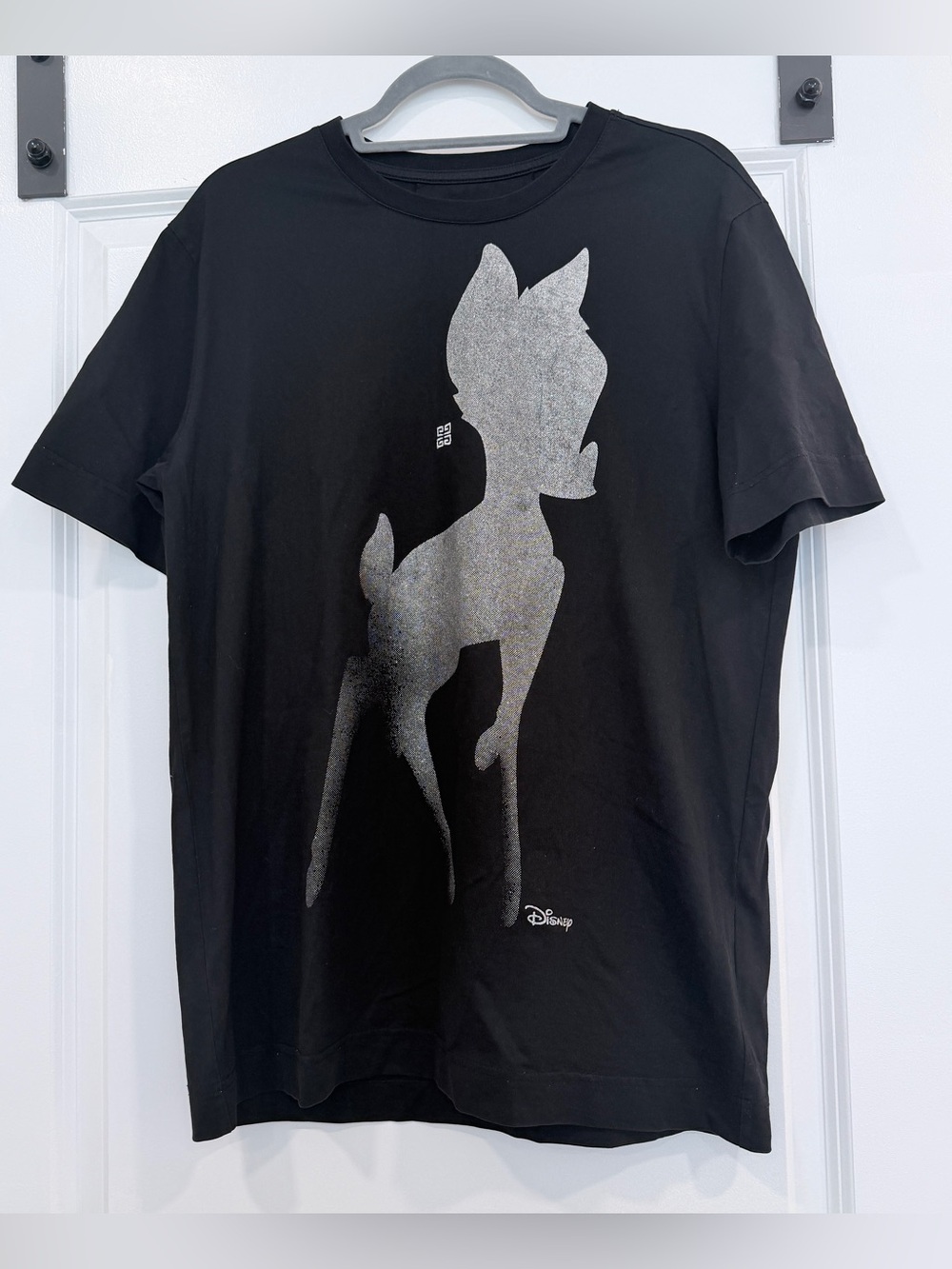 Givenchy Bambi Disney Graphic T Shirt Black Portugal Cotton Mens Small